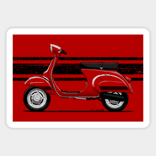 The classic italian scooter Magnet